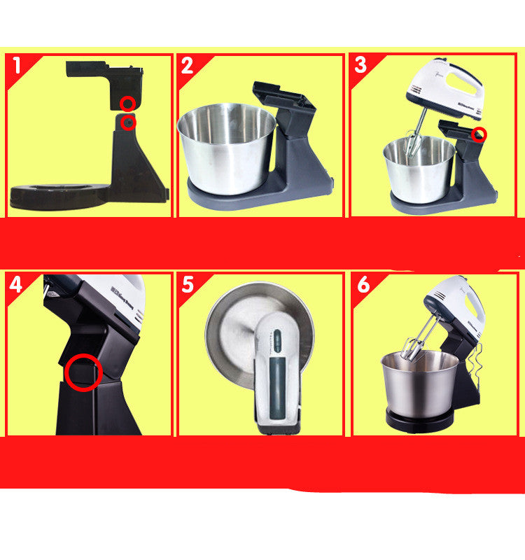 Tisch-Handmixer für Backwaren und Schlagsahne – Bild 6 | LuxeStyle