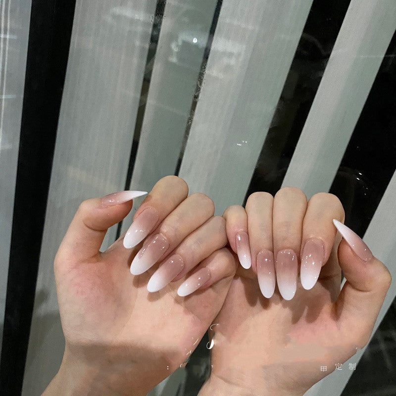 Handgemachte Kunstnägel «Super Long Pointed Round» – Bild 5 | LuxeStyle