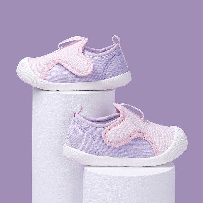 Lauflernschuhe mit Klettverschluss, atmungsaktiv | LuxeStyle