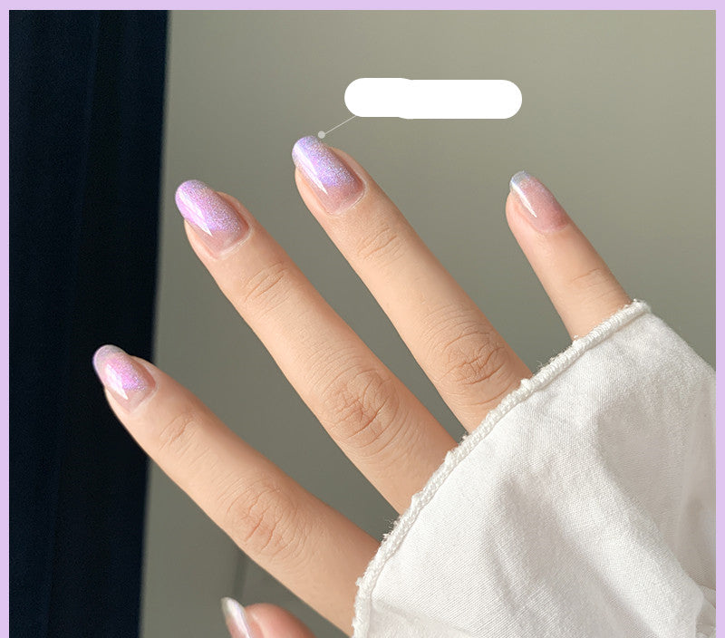 Milk Tea Crystal Stone Cat Eye Nagellack – Bild 12 | LuxeStyle