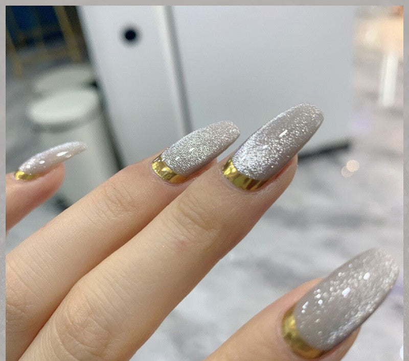 Milk Tea Crystal Stone Cat Eye Nagellack – Bild 17 | LuxeStyle