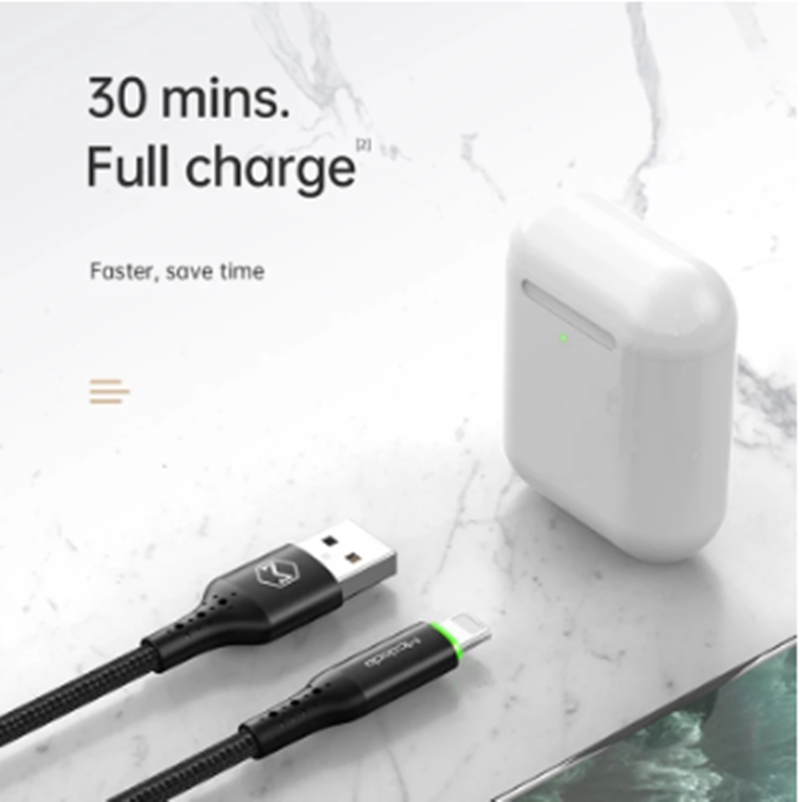 Smart Power-off Ladekabel für Apple Geräte – Bild 1 | LuxeStyle