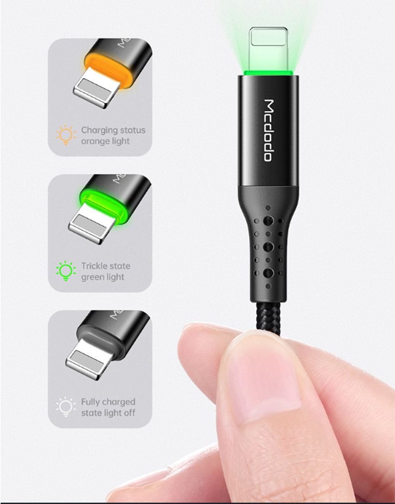 Smart Power-off Ladekabel für Apple Geräte – Bild 3 | LuxeStyle