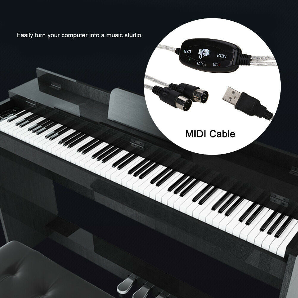 USB-MIDI-Adapterkabel für elektronische Keyboards – Bild 4 | LuxeStyle