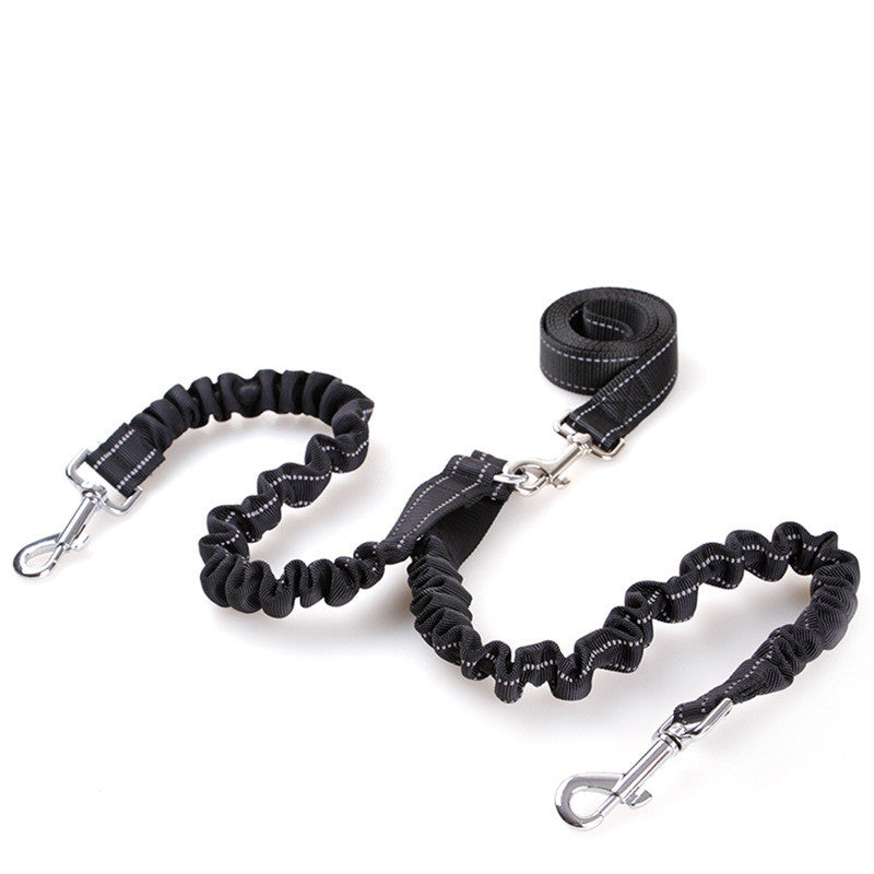 Doppelte Hunde-Rollleine | LuxeStyle