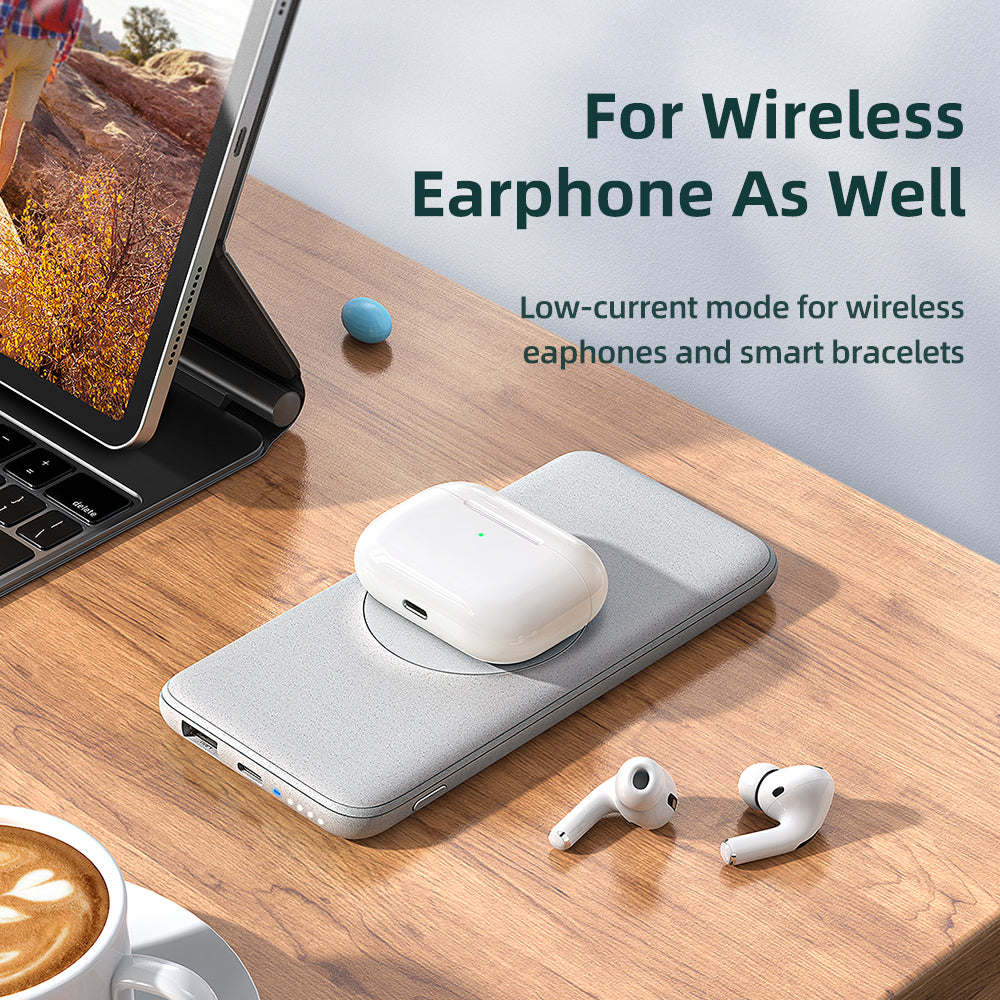 Magnetische kabellose Powerbank mit Rückclip | LuxeStyle