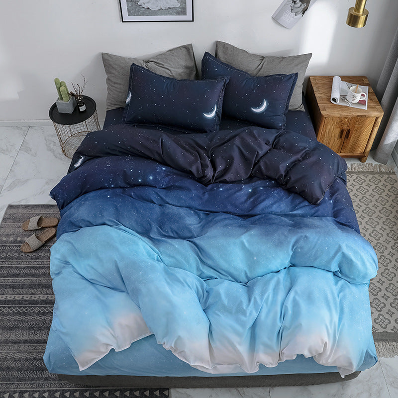 Einfaches 4-teiliges Bettwäsche-Set · 4 Stück | LuxeStyle