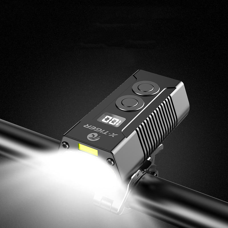 Vorderlicht für Nachtfahrten, USB-Ladung, 200m Reichweite