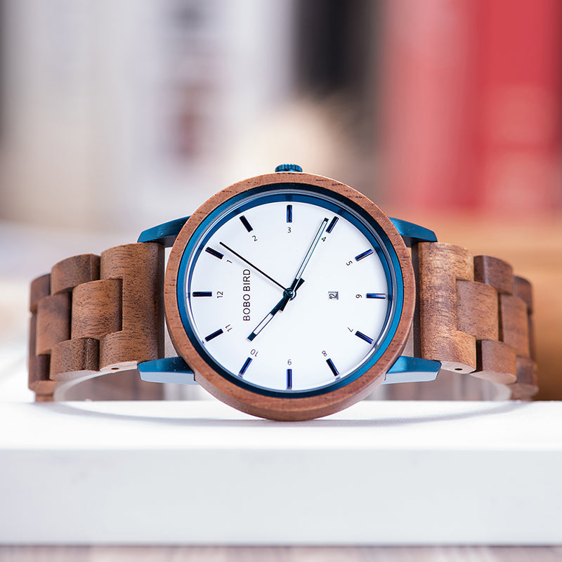 OBOBIRD Sommeruhr aus Holz für Herren – Bild 7 | LuxeStyle