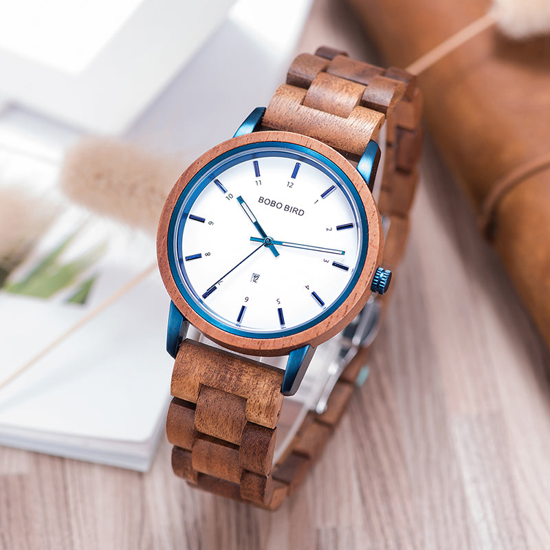 OBOBIRD Sommeruhr aus Holz für Herren – Bild 2 | LuxeStyle