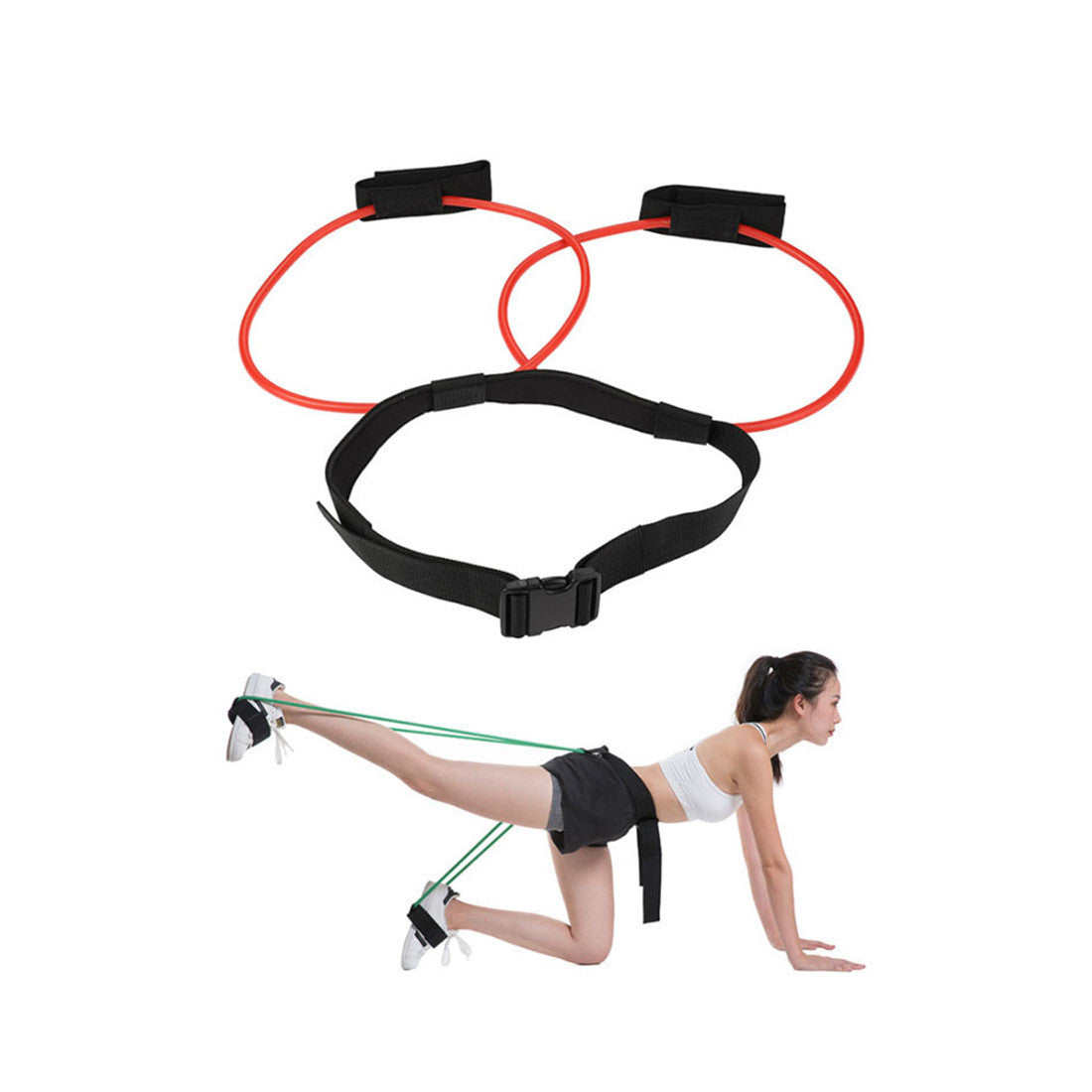 Taillen- und Beintrainer mit Zugseil – Bild 3 | LuxeStyle