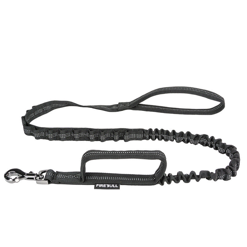 Taktisches Hunde-Halsband mit Leine | LuxeStyle