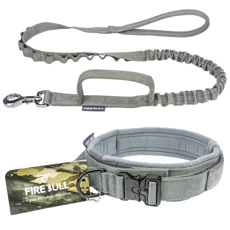 Taktisches Hunde-Halsband mit Leine – Bild 6 | LuxeStyle