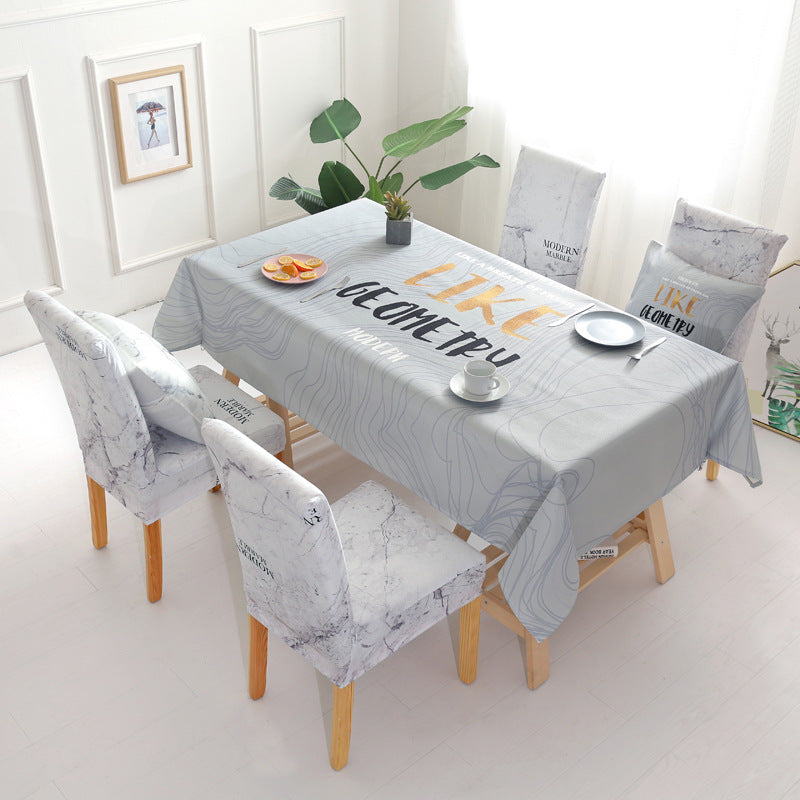 Tischdecke aus Baumwollleinen, wasserdicht | LuxeStyle