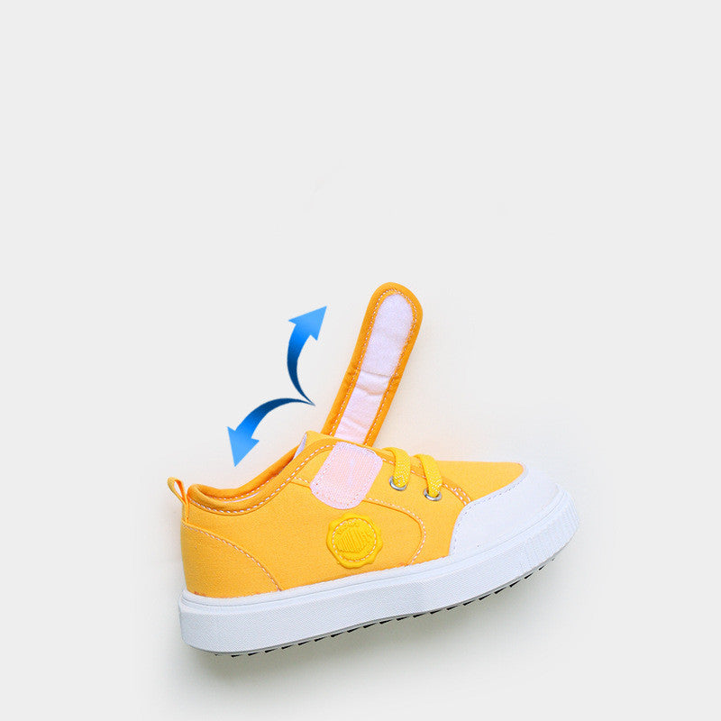 Kinder Canvas Lauflernschuhe mit Klettverschluss – Bild 3 | LuxeStyle