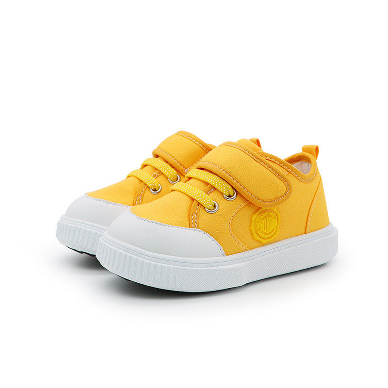 Kinder Canvas Lauflernschuhe mit Klettverschluss – Bild 4 | LuxeStyle