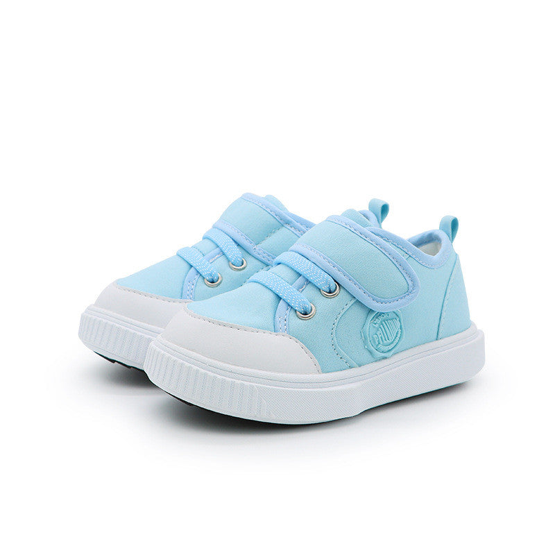 Kinder Canvas Lauflernschuhe mit Klettverschluss – Bild 6 | LuxeStyle