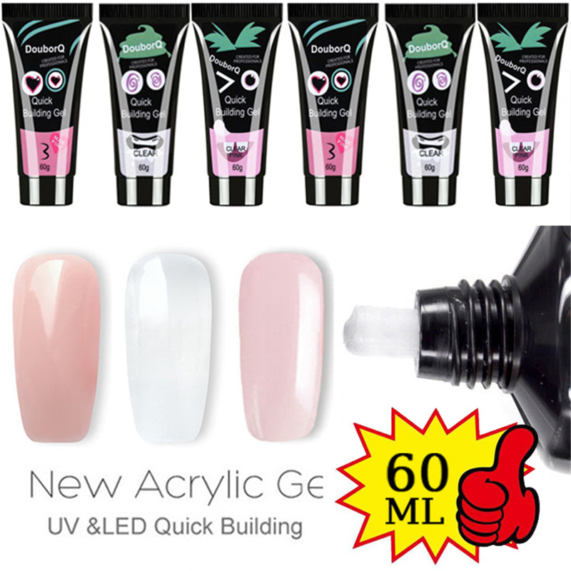 Cartoon Nagelgel 3er-Set für Nagelverlängerung