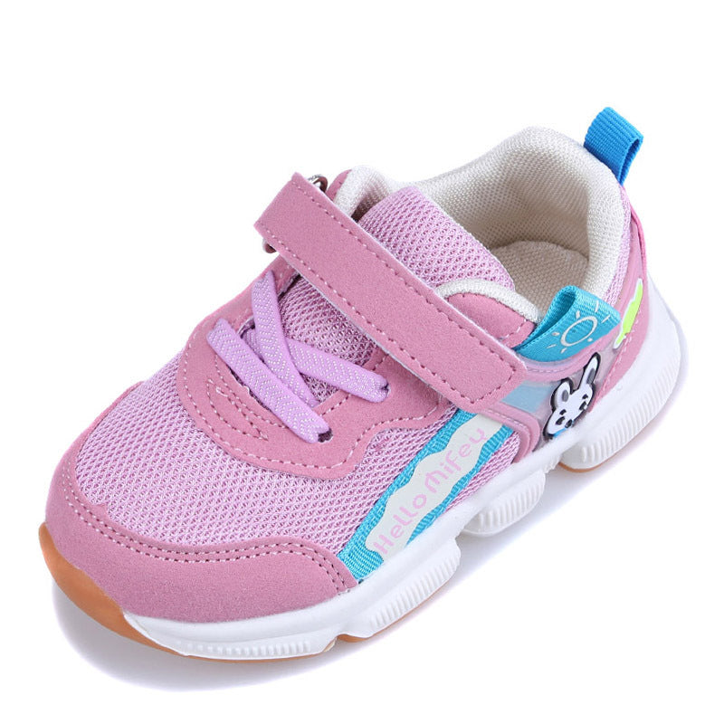 Kinder-Mesh-Sneakers mit Klettverschluss – Bild 3 | LuxeStyle