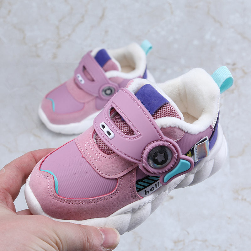 Leichte Kinder-Sneakers mit Klettverschluss – Bild 3 | LuxeStyle