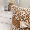 Ringkissen mit Perlen und Schleife – Bild 1 | LuxeStyle