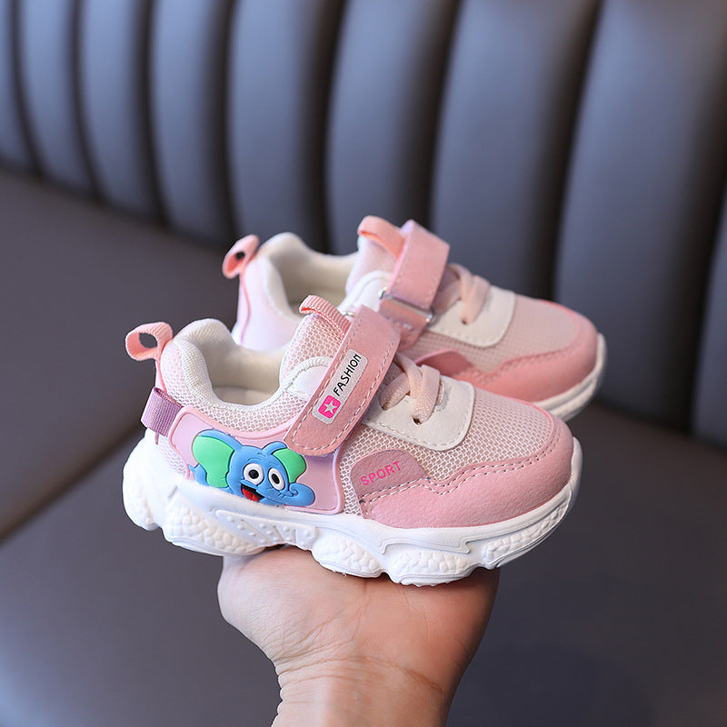 Cartoon Mesh Lauflernschuhe für Kinder – Bild 2 | LuxeStyle