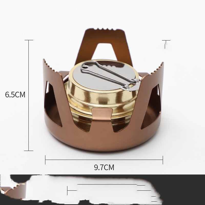 Mini Spirituskocher für Outdoor-Abenteuer – Bild 3 | LuxeStyle