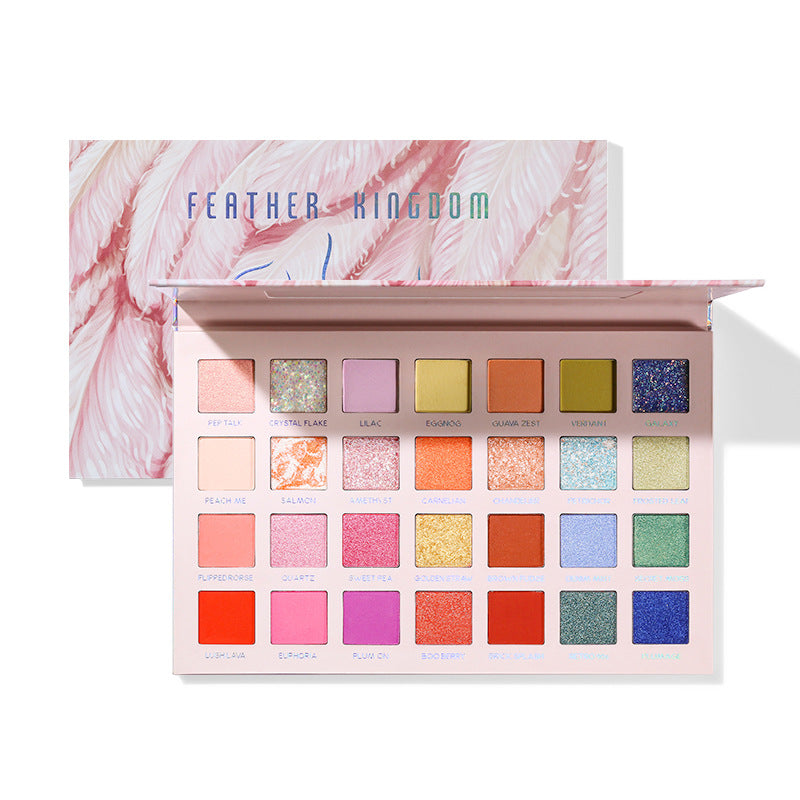Colorful Feather Lidschatten-Palette | LuxeStyle