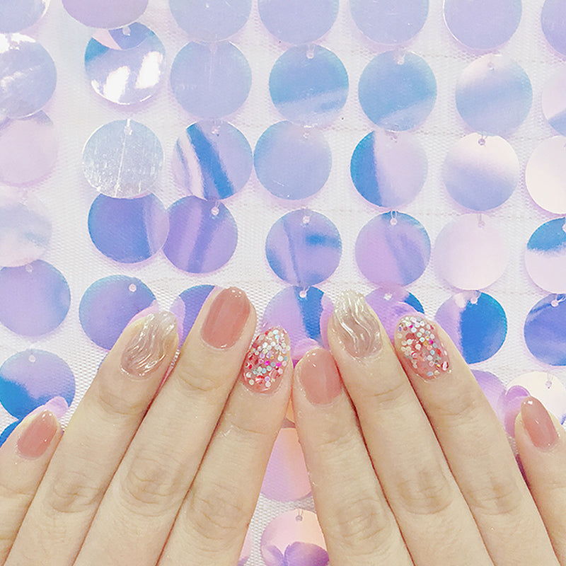 Farbfilm-Pailletten für Nageldesign | LuxeStyle