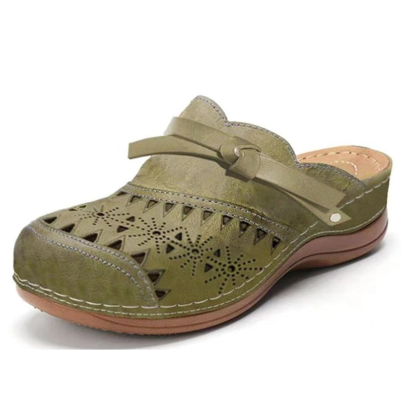 Damen-Sandalen mit Schleife | LuxeStyle