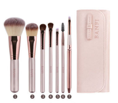 7-teiliges Pinselset für Augen-Make-up