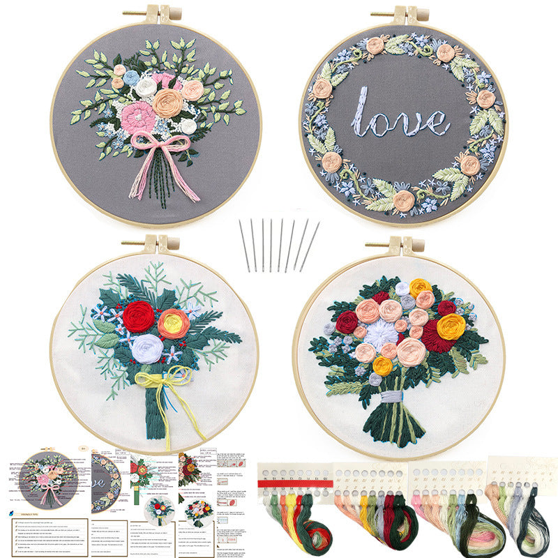 DIY Stickset «Blumen» im europäischen Stil – Bild 1 | LuxeStyle