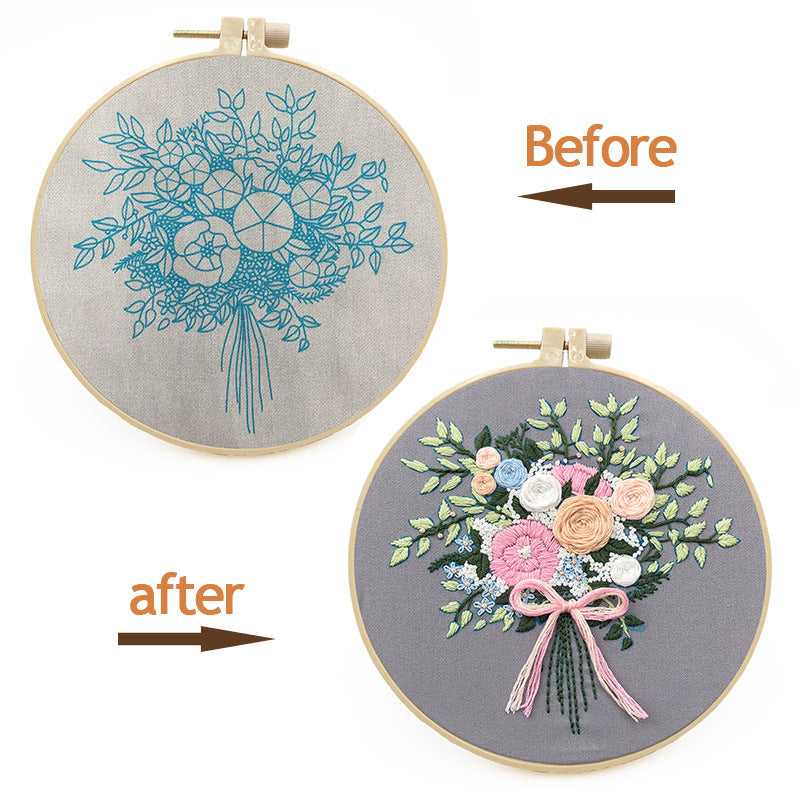 DIY Stickset «Blumen» im europäischen Stil – Bild 2 | LuxeStyle