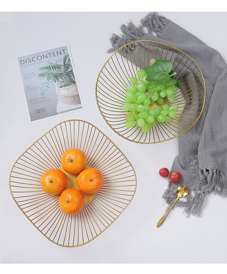 Metallschale für Früchte und Haushaltswaren – Bild 5 | LuxeStyle