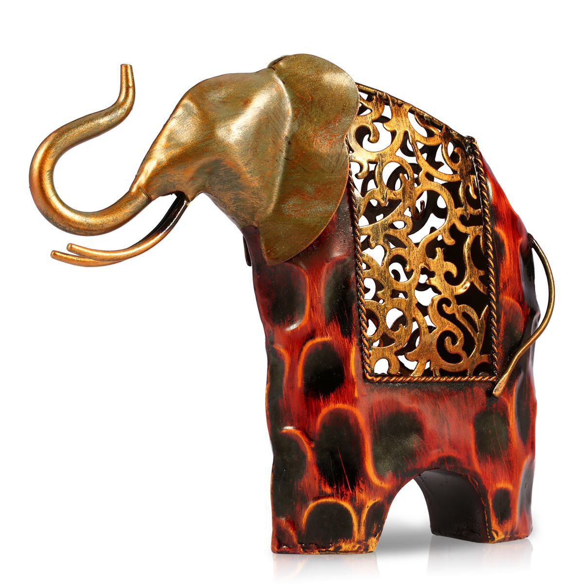 Elefant Skulptur aus Schmiedeeisen