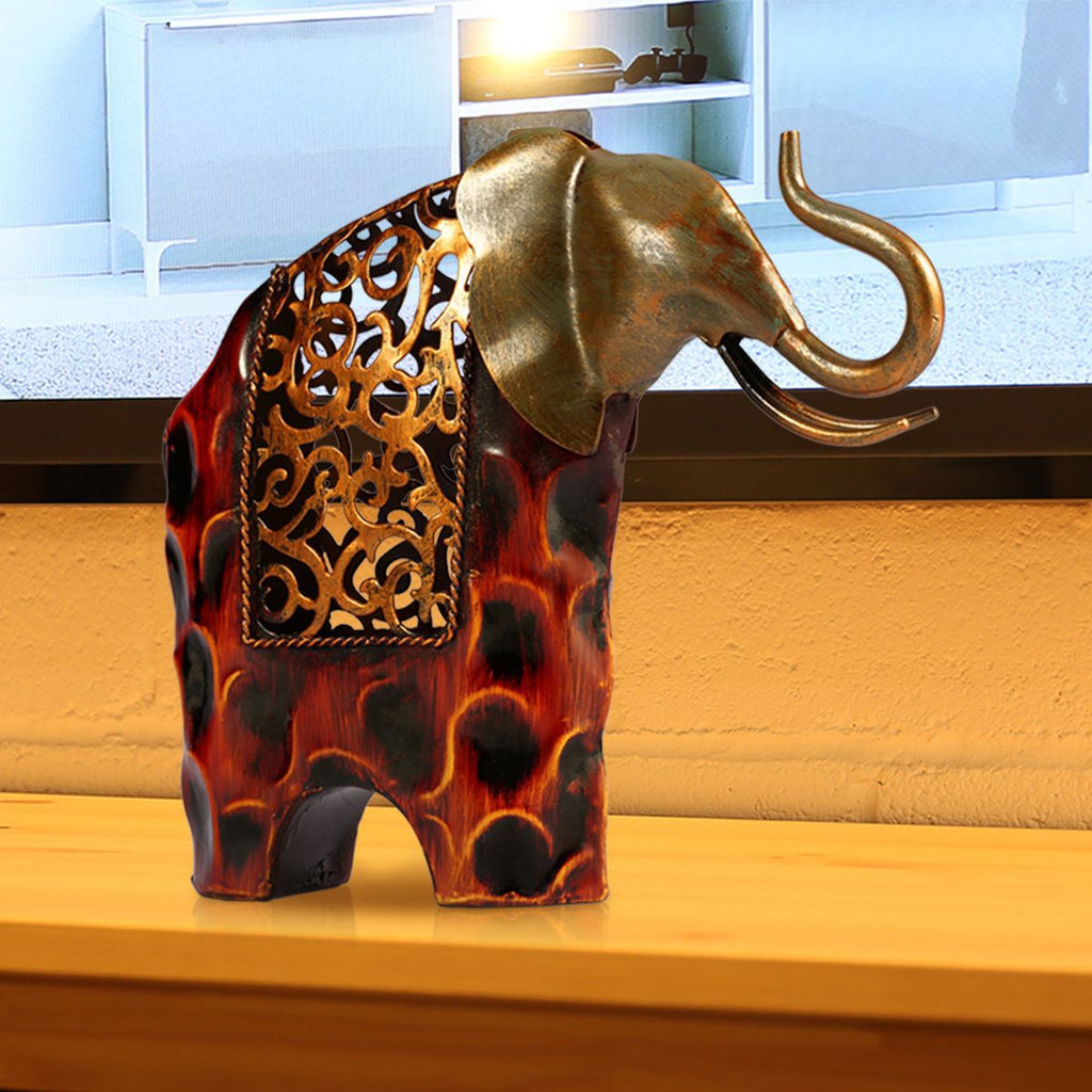 Elefant Skulptur aus Schmiedeeisen