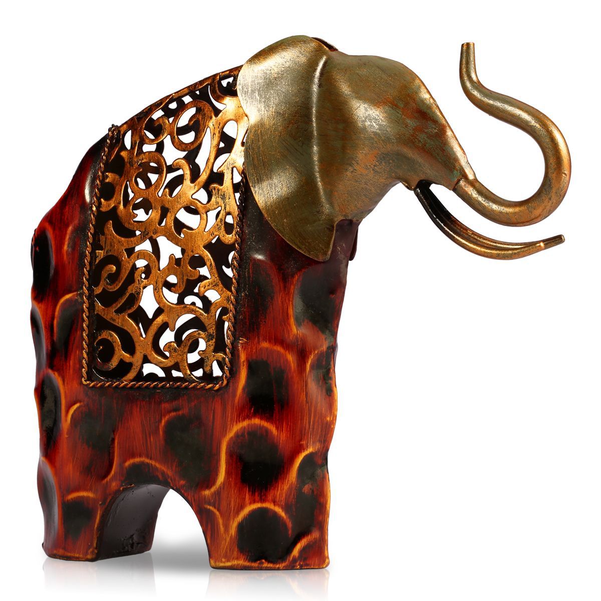 Elefant Skulptur aus Schmiedeeisen