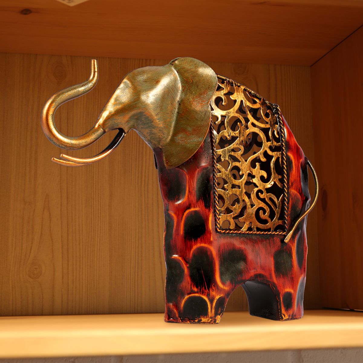 Elefant Skulptur aus Schmiedeeisen