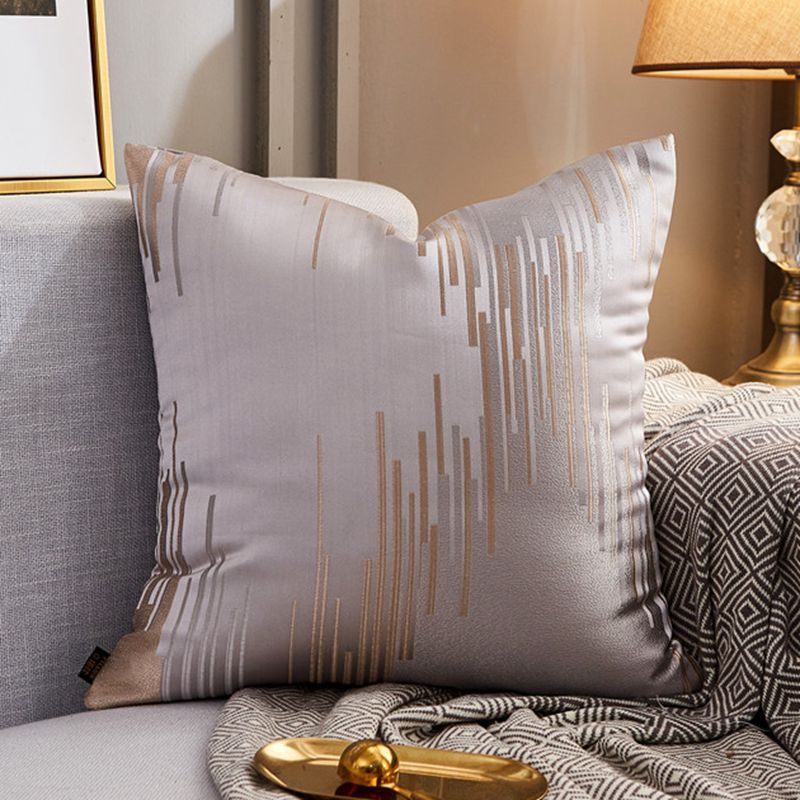 Kissenbezug Seidensatin Metallic-Look | LuxeStyle