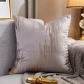 Kissenbezug Seidensatin Metallic-Look | LuxeStyle