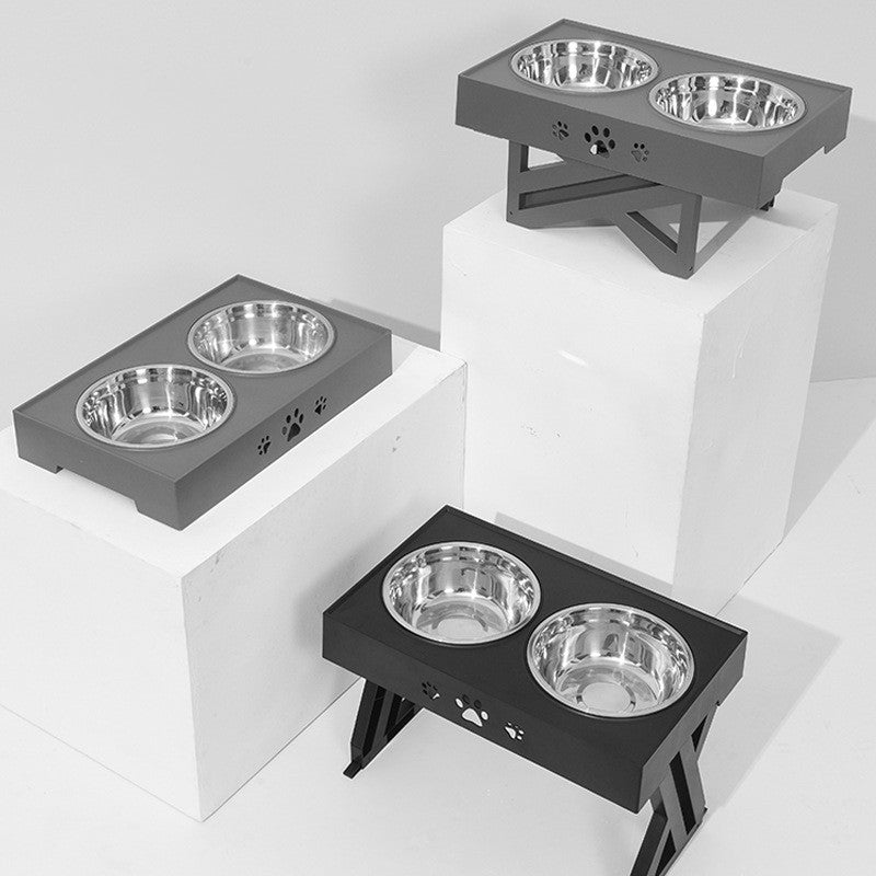 Verstellbarer Fressnapf aus Edelstahl – Bild 3 | LuxeStyle