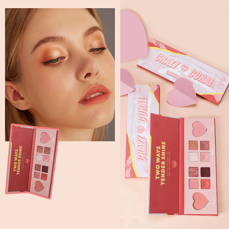 10 Farben Lidschatten-Palette Matt, Schimmer & Glitter – Bild 5 | LuxeStyle