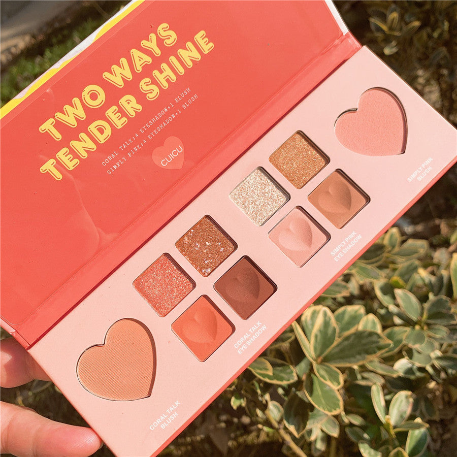 10 Farben Lidschatten-Palette Matt, Schimmer & Glitter – Bild 4 | LuxeStyle