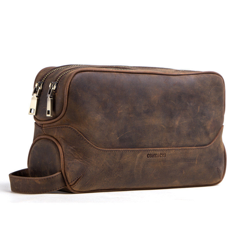 Herren Clutch aus Crazy Horse Rindsleder | LuxeStyle