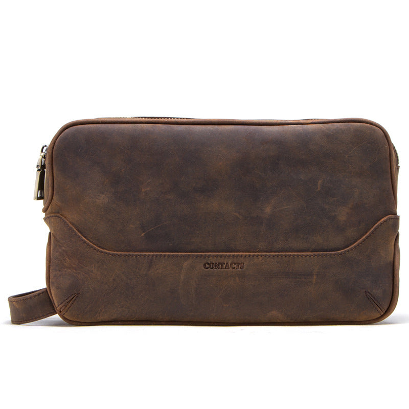 Herren Clutch aus Crazy Horse Rindsleder – Bild 2 | LuxeStyle