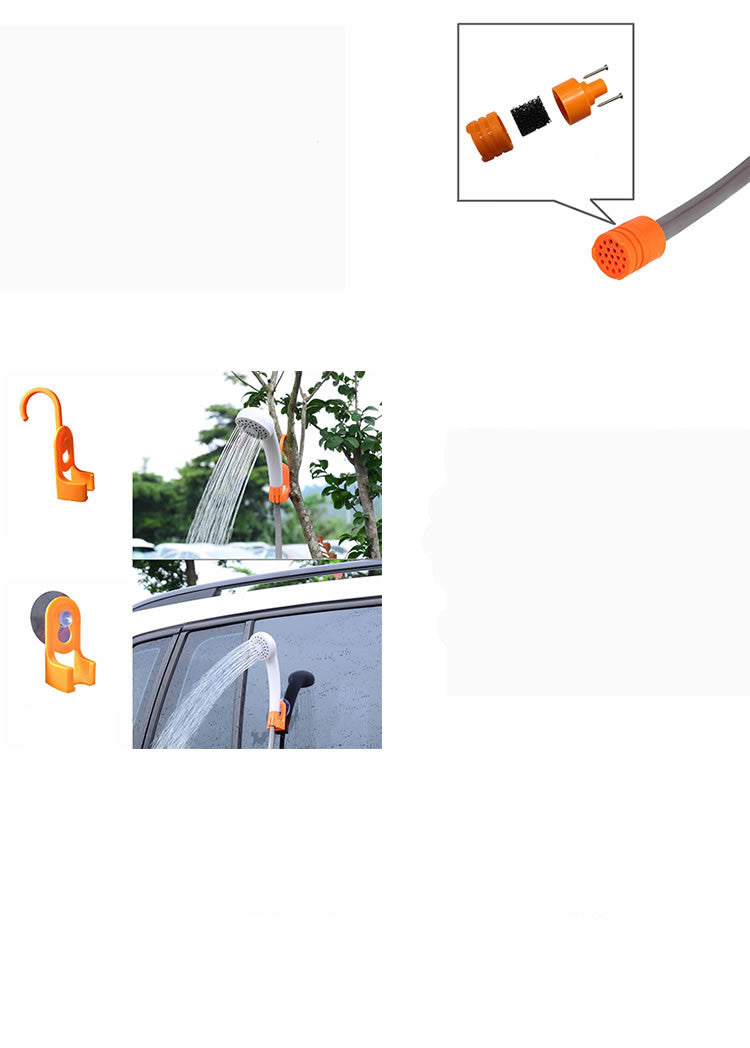 Tragbare elektrische Dusche für Zuhause & Unterwegs