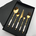 Besteck-Set mit Keramikgriff | LuxeStyle