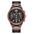 Chronograph Sport-Holzuhr für Herren – Bild 1 | LuxeStyle