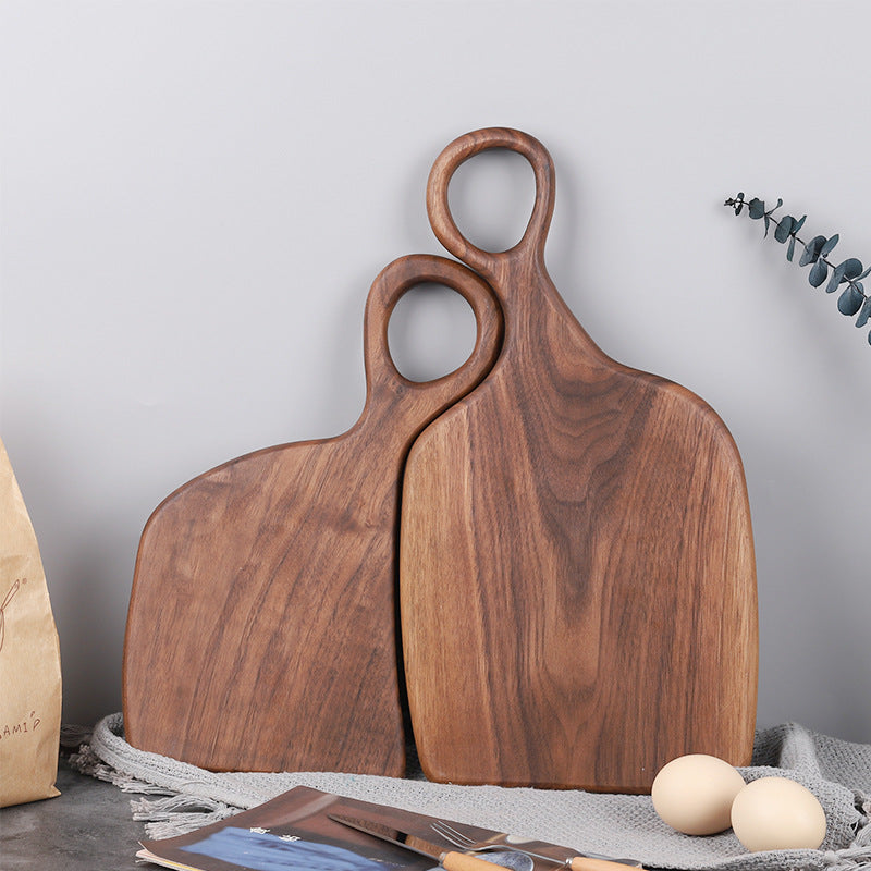 Brotbrett aus massivem Nussbaumholz – Bild 2 | LuxeStyle