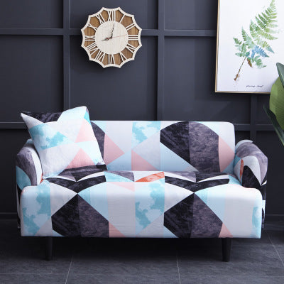 Elastischer Polyester-Sofabezug mit Kissenhüllen – Bild 4 | LuxeStyle